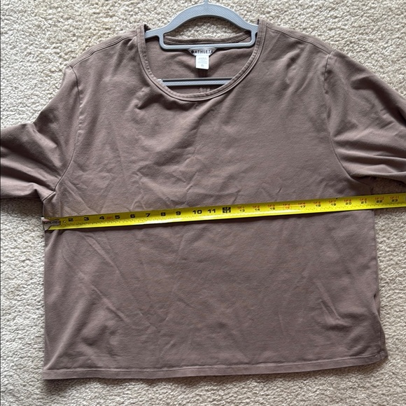 Athleta Brown Long Sleeve Top - Picture 10 of 10